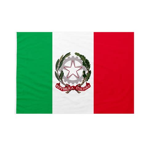 bandiera repubblica italiana  cm da pennone