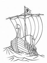 Viking Coloring Pages Ship Vikings Kids Longboat Wickie Ausmalbilder Printable Drawing Fun Wicky Wikinger Colouring Clipart Wikingerschiff Ausmalen Schiff Boys sketch template