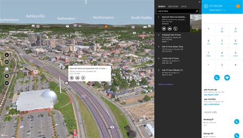 bing maps adds  imagery  skype integration