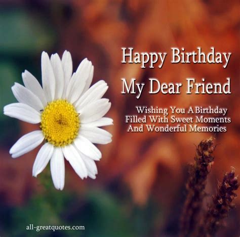 happy birthday  dear friend pictures   images  facebook