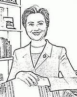 Coloring Pages Political sketch template