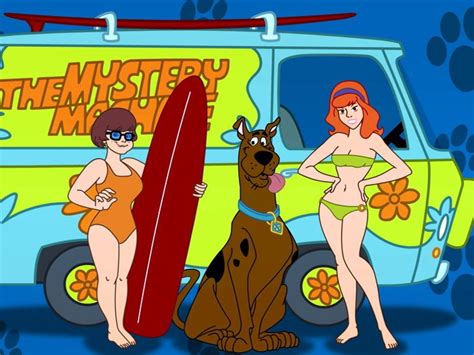 Scooby Doo Velma Dinkley Daphne Blake Cool Cartoon Art