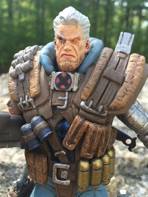 marvel select cable figure review  marvel toy news