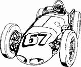 Coloring Pages Car Indy Cars Popular sketch template