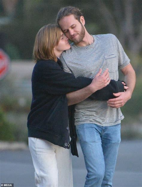 Picture Exclusive Emma Watson Cuddles Up To Rumoured Fiancé Leo