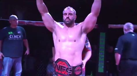 massive mma heavyweight amateur becomes undisputed champion in only his
