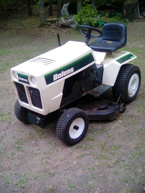 bolens    hp riding lawn mower  sale ronmowers