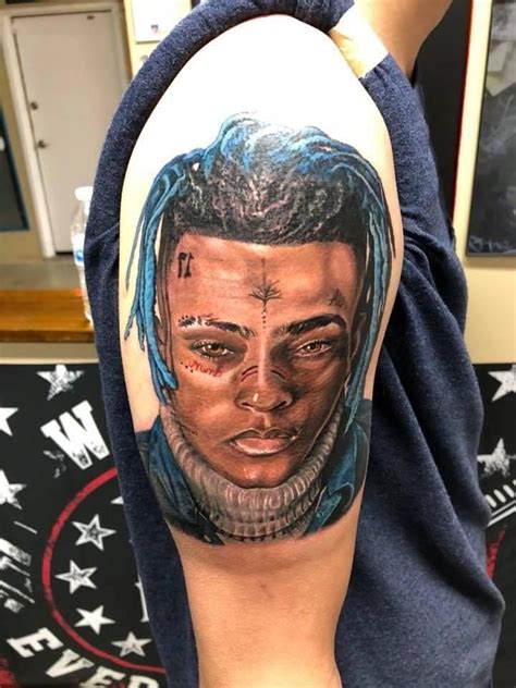 wow my brother in law is talented xxxtentacion tattoo weird why someone would tattoo that