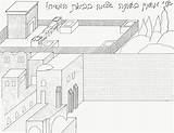 Hamikdash Beit sketch template