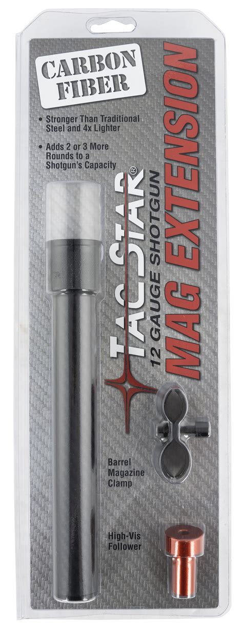 tacstar mag extension tube carbon fiber mossberg   sh kc small arms