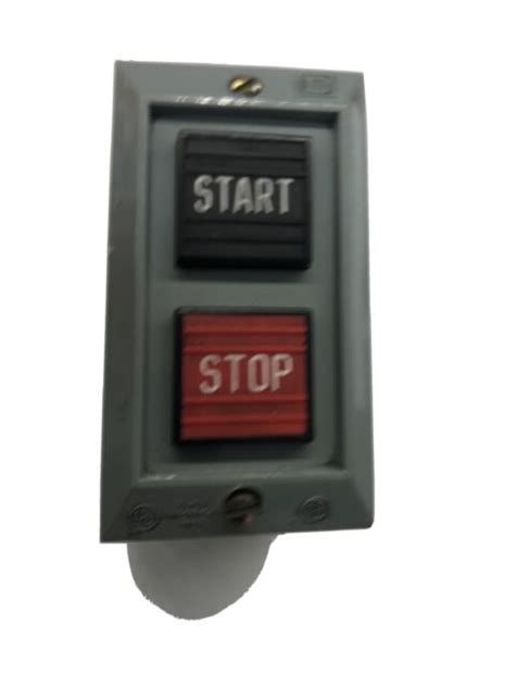 acme   square  bg start stop control switch nonc grainger ek ebay