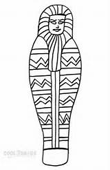 Mummy Coloring Pages Sarcophagus Drawing Printable Kids Egyptian Template Print Mummies Egypt Coffin Cool2bkids Drawings Ancient Process Mummification Sketch Getdrawings sketch template