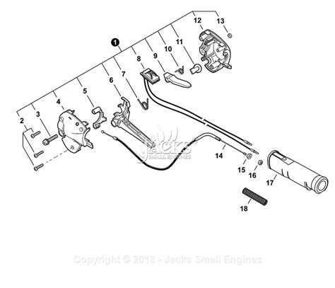 shindaiwa  sn   parts diagram  throttle control