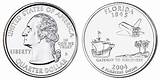 Florida 2004 Quarter Quarters Coin State Coins Value States Territories Gateway Discovery Looks sketch template