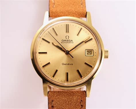 omega geneve vintage automatic ref  brussels vintage watches