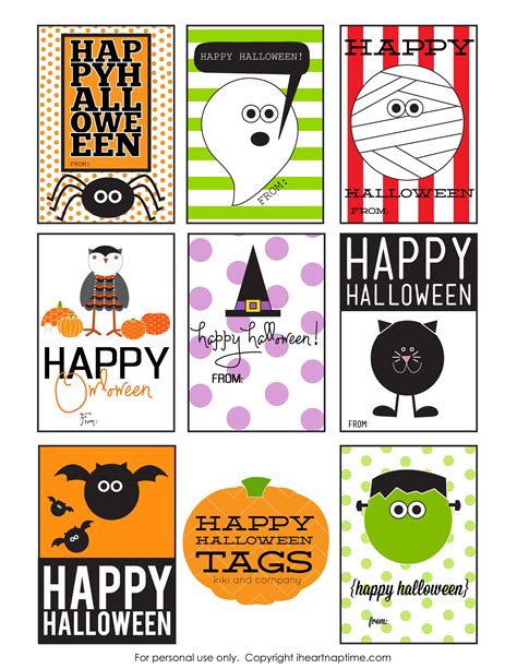 tags paper stickers labels tags halloween teacher gift tags