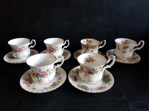 royal albert mens cups  saucers  porcelain catawiki