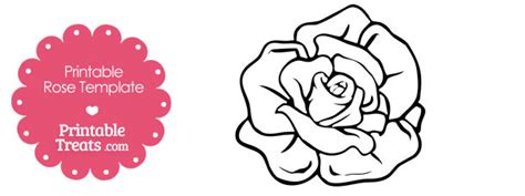 images   printable rose templates paper rose template