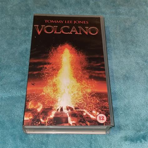 Volcano 1997 12 Pal Vhs Video 20th Century Fox Tommy Lee Jones