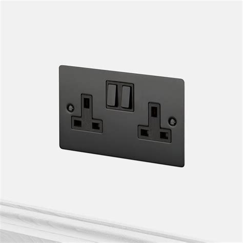uk plug socket black plug sockets electricity