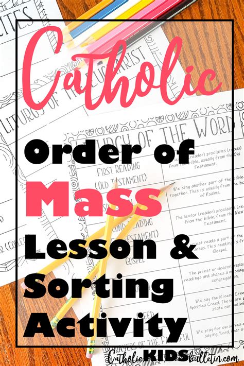 series  activities   teach  order   catholic