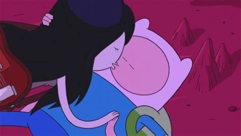 Marceline And Finn Kiss Adventure Time With Finn And Jake Fan Art