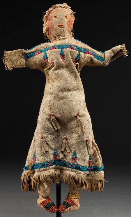 Plains Indian Doll Possibly Sioux Circa Late 19th