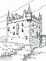 Castles Coloringpagesforadult sketch template