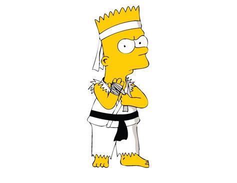 who s up for some karate with bart simpson the simpsons bart simpson homer simpson