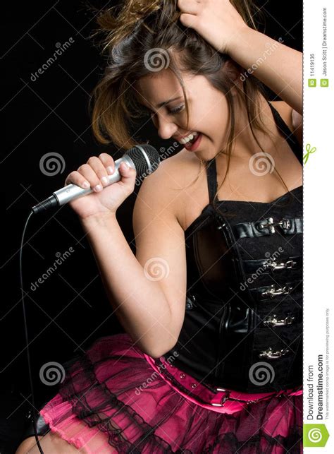 Rock Star Singer Royalty Free Stock Image Image 11419136