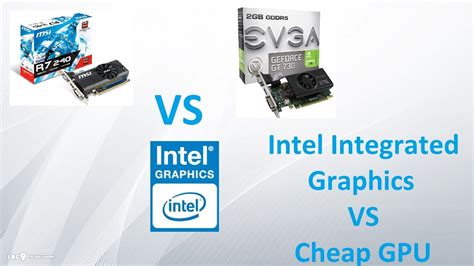intel integrated hd graphics    budget graphics card hd   gt     youtube