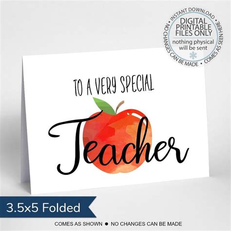 printable teacher appreciation card teacher appreciation printables