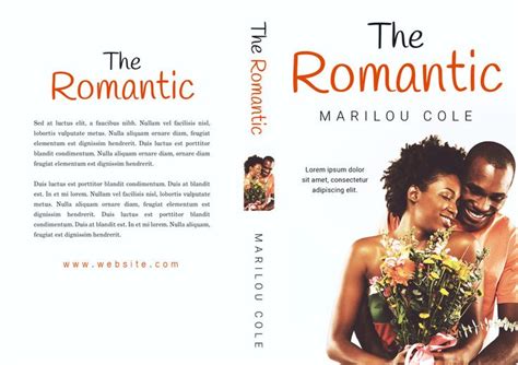The Romantic African American Romance Premade Book Cover For Sale