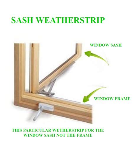 pieces casement sash weather strip