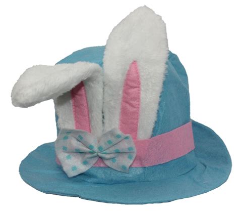 felt easter top hat  novelty bunny rabbit ears fancy dress