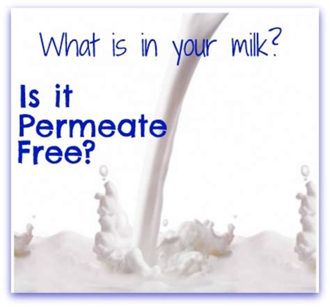 naturally permeate  milk    permeate bad hubpages