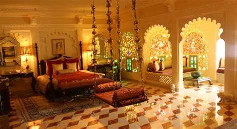 inspirasi  indian palace bedroom