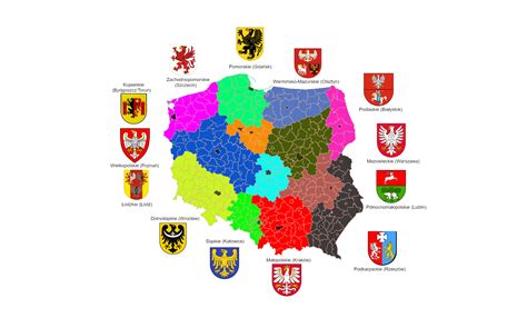 prawilny podzial administracyjny polski rpolska