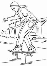 Skateboard Coloring Pages Balancing Printable Drawings Drawing Skateboarder Park Skate Skateboarding Colorings Getdrawings Wallpaper Marvelous Categories Template 1060 1500px 81kb sketch template