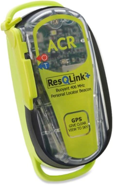 acr electronics resqlink gps personal locator beacon