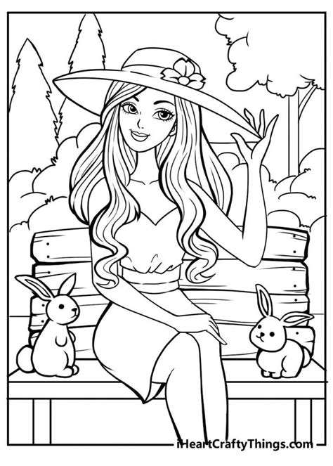 barbie coloring pages   printables