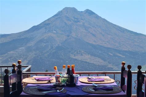 kintamani village  breathtaking view   active volcano