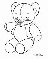 Bear Teddy Coloring Pages Stuffed Kids Animal Sheets Bears Outline Baby Clipart Cliparts Mama Drawing Sketsa Roosevelt Printable Theodore Cute sketch template
