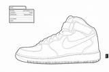 Nike Force Sneaker Albanysinsanity Colorear Jordans Vapormax Kleurplaat Welovesneaker 2126 Schleifer Coloringhome sketch template