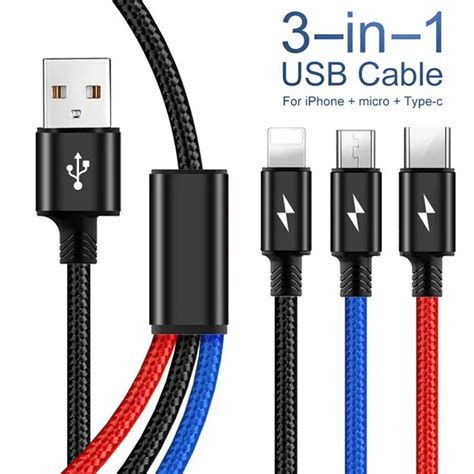 micro usb type  cable multi usb charging cable  charge