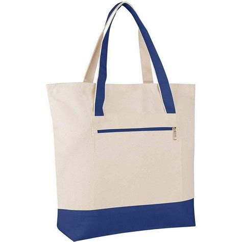 canvas tote bags  zipper wholesale large canvas tote bags