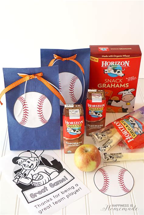 quick and easy baseball team snack idea happiness is homemade