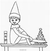 Elf Shelf Coloring Pages Printable Christmas Color Elves Sheets Kids Print Drawing Printables Colouring Sh Pdf Boy Fresh Cool2bkids Book sketch template