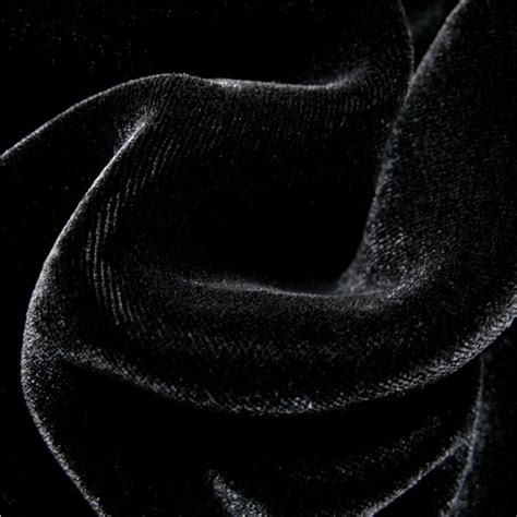 black velvet fabric cm wide  metre george weil