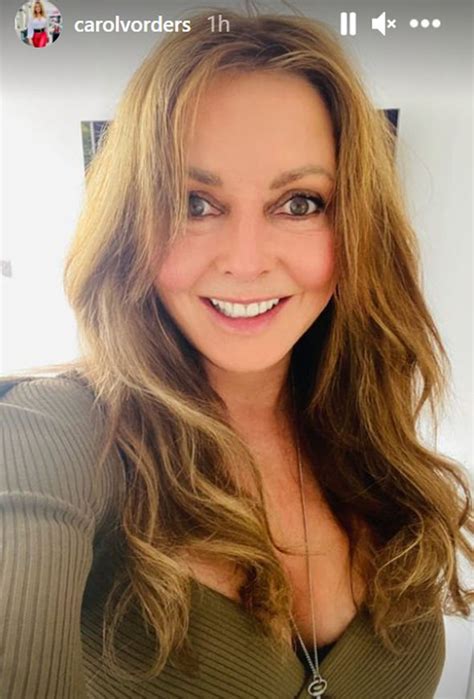 carol vorderman countdown legend 60 pours curves into low cut